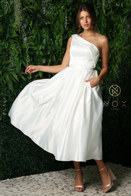 **Nox Anabel's Enchanting A-Line Gown for Unforgettable Occasions**