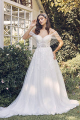 Celestial Enchantment: Nox Anabel JE946 Wedding Dress for Unforgettable Brides