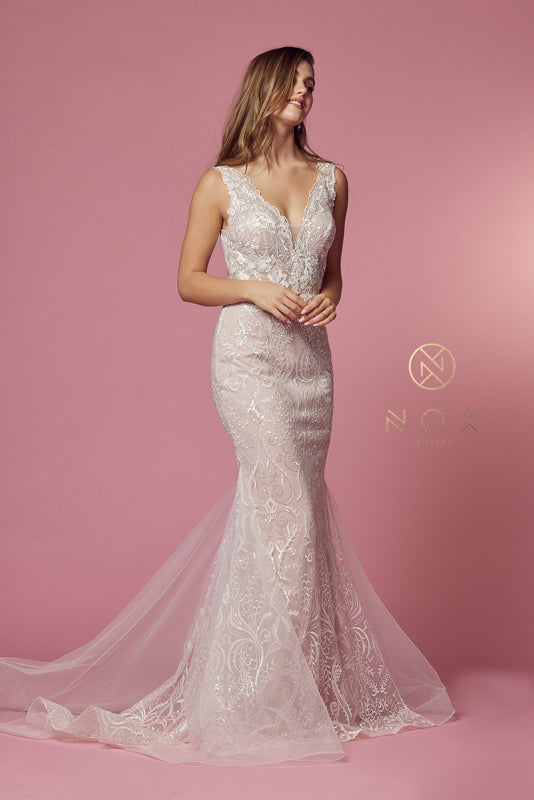 **Nox Anabel's Enchanting Bridal Gown: A Symphony of Elegance for Your Unforgettable Night**