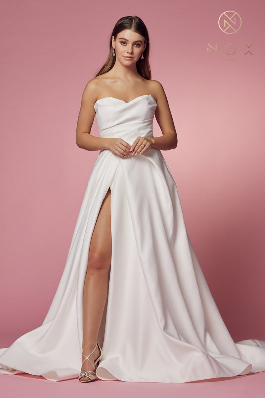 Nox Anabel JW938: Captivating Wedding Dress for Timeless Elegance