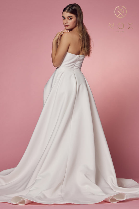 **Nox Anabel JW938: The Wedding Dress of Timeless Glamour and Alluring Charm**