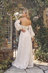 Nox Anabel's Ethereal Embroidered Gown: Embrace Enchanting Elegance