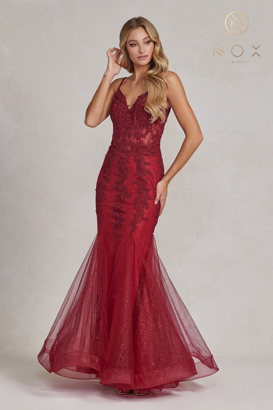 **Nox Anabel: Captivating Corset Gown for Unforgettable Occasions**