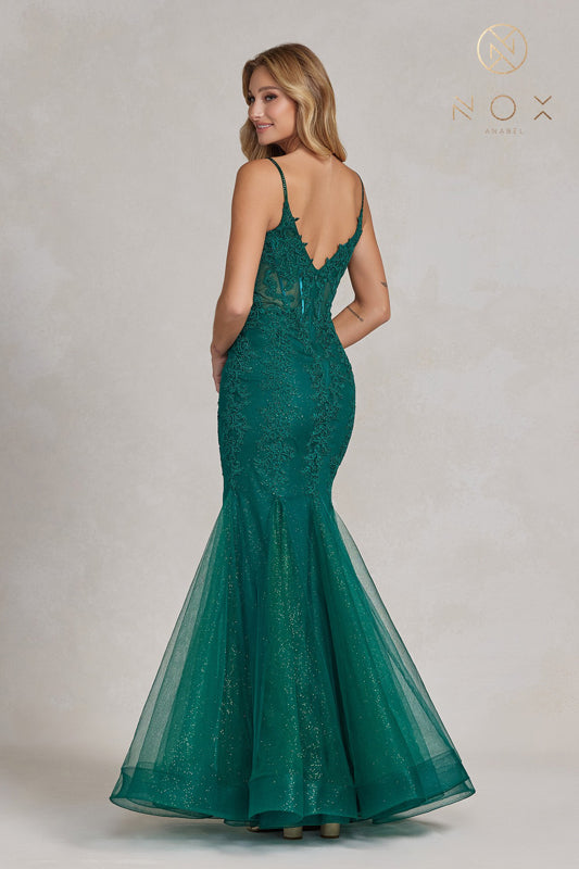 **Nox Anabel's Captivating Mermaid Gown: Intricate Elegance for Unforgettable Moments**