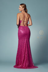 **Nox Anabel: Shimmering Sequins and Ethereal Elegance for Unforgettable Occasions**