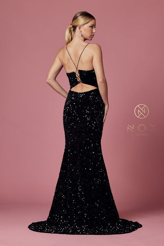 Nox Anabel's R433: Shimmering Sequin Enchantment for Unforgettable Occasions