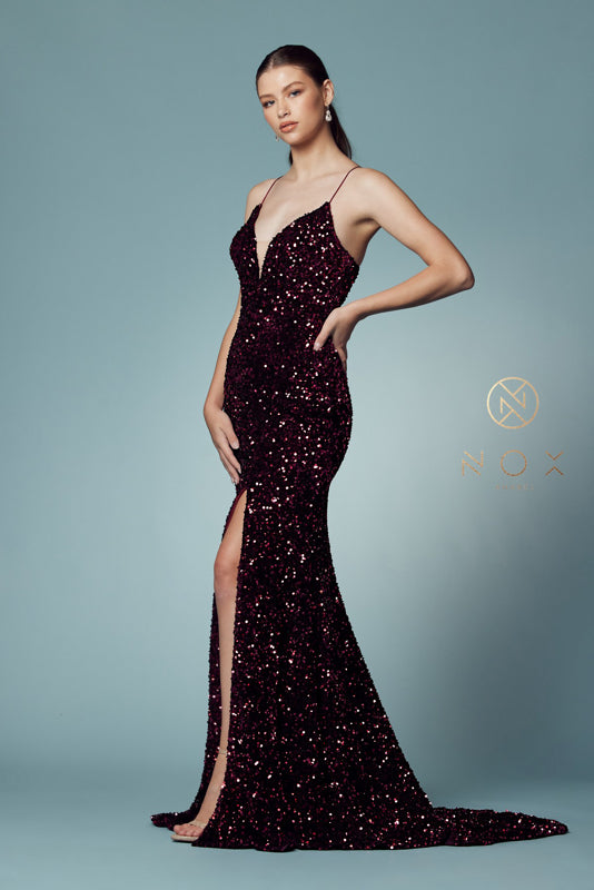 Nox Anabel's R433: Shimmering Sequin Enchantment for Unforgettable Occasions