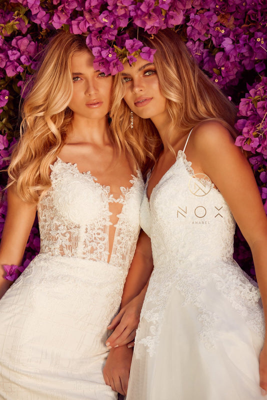 Enchanting Lace and Shimmer: Nox Anabel's R700 for Unforgettable Occasions