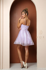 Nox Anabel Shimmering Sequined Short Dress for Enchanting Occasions