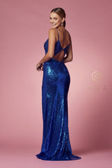 **Nox Anabel's Shimmering Sequined Masterpiece: Unleash Your Inner Goddess**