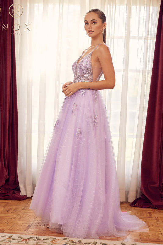 Nox Anabel's Floral Lace Masterpiece: A Vision of Enchantment for Your Special Day