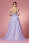 Nox Anabel: Intricate Lace and Shimmering Beads for an Enchanting Bridal Look