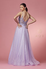 Enchanting Ethereal Gown: Nox Anabel's Shimmering Masterpiece (T1033)