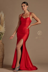 Nox Anabel's Enchanting Chiffon Gown: Radiate Like a Star