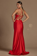Nox Anabel's Enchanting Chiffon Gown: Radiate Like a Star