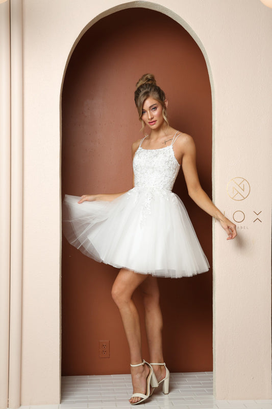 Nox Anabel T718: The Enchanting Short Dress for Unforgettable Occasions