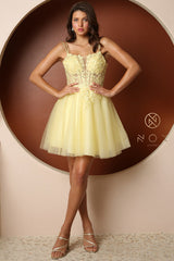 **Nox Anabel's Enchanting Illusion Gown: A Symphony of Lace and Beads**