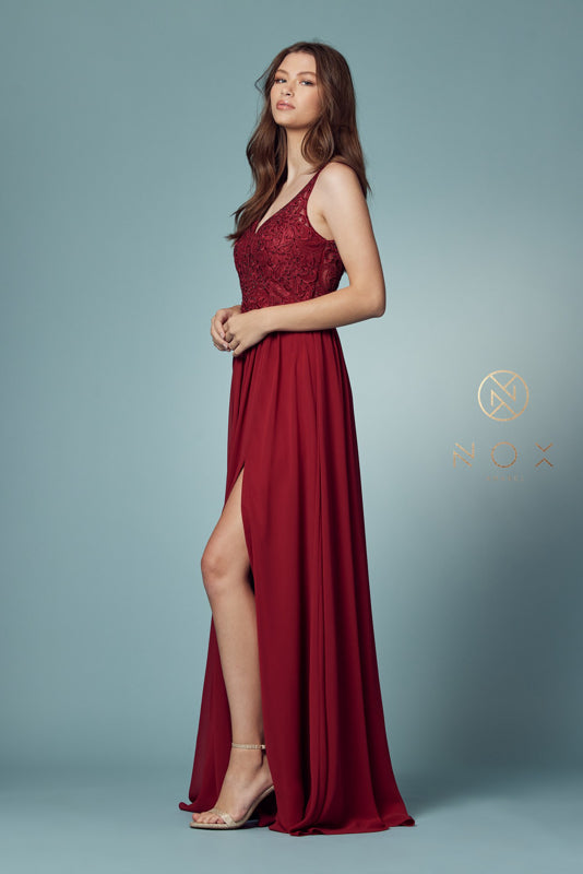 Nox Anabel Couture-Inspired Prom Dress: Shimmering Elegance for Unforgettable Occasions