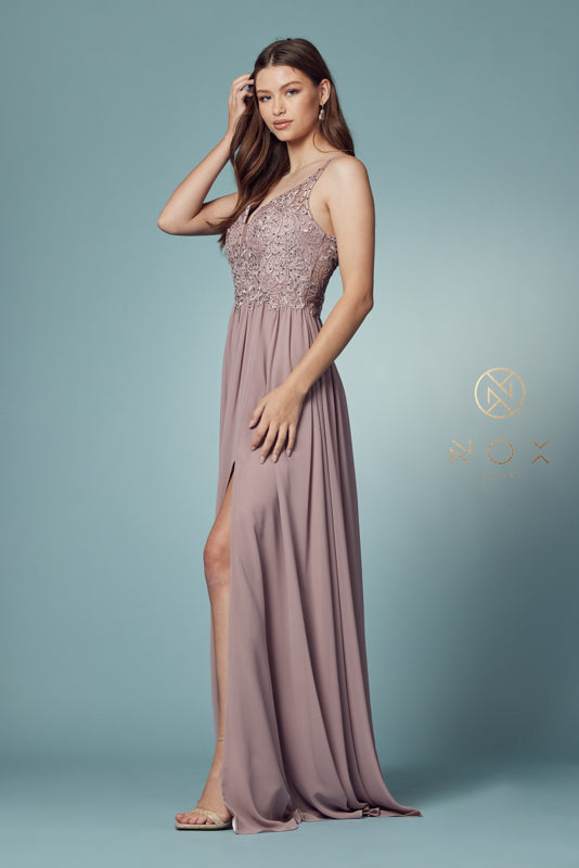 Nox Anabel Couture-Inspired Prom Dress: Shimmering Elegance for Unforgettable Occasions