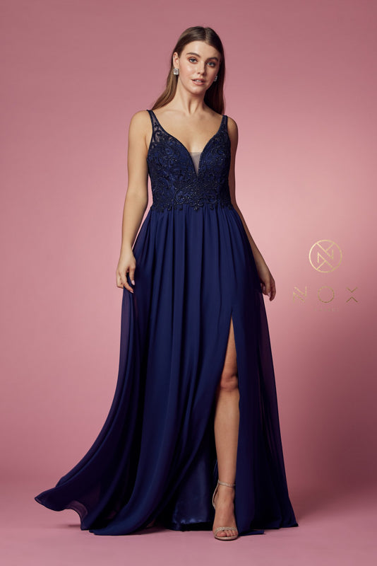 **Nox Anabel's Couture-Inspired Prom Dress: Shimmer and Shine**