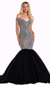 Portia and Scarlett's Shimmering Rhinestone Masterpiece for Red Carpet Glamour