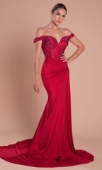 Captivating Shimmer: Portia and Scarlett's PS21232 Evening Gown for Unforgettable Occasions