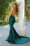 Shimmering Sequins and Beads: Portia and Scarlett's Dazzling Mermaid Gown