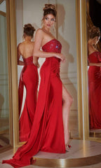 **Portia and Scarlett's Enchanting Evening Gown: A Corset-Inspired Dream**