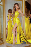 Portia and Scarlett's Shimmering Satin Masterpiece for Unforgettable Occasions
