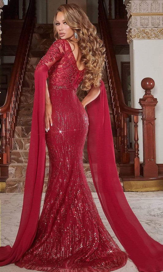Portia and Scarlett's Enchanting Illusion Gown for Unforgettable Occasions