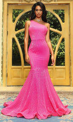 Shimmering Splendor: Portia & Scarlett's Captivating Sequin Gown