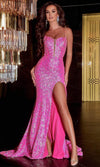 **Portia and Scarlett's Enchanting Embroidered Gown: A Symphony of Grace and Allure**