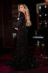 Enchanting Ethereal Gown: Portia and Scarlett's Shimmering Masterpiece