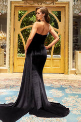 **Portia and Scarlett's Enchanting Velvet Gown: A Symphony of Opulence for Unforgettable Moments**