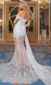 **Portia and Scarlett's Shimmering Mermaid Gown: A Symphony of Elegance**