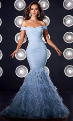 **Portia and Scarlett: Embellished Mermaid Gown for Show-Stopping Elegance**