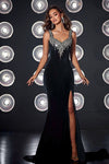 **Portia & Scarlett's Velvet Enchantress: A Statement of Timeless Glamour**