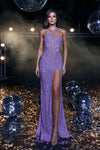 Portia and Scarlett's Exquisite Beaded Evening Gown: Elegance Personified for Formal Occasions