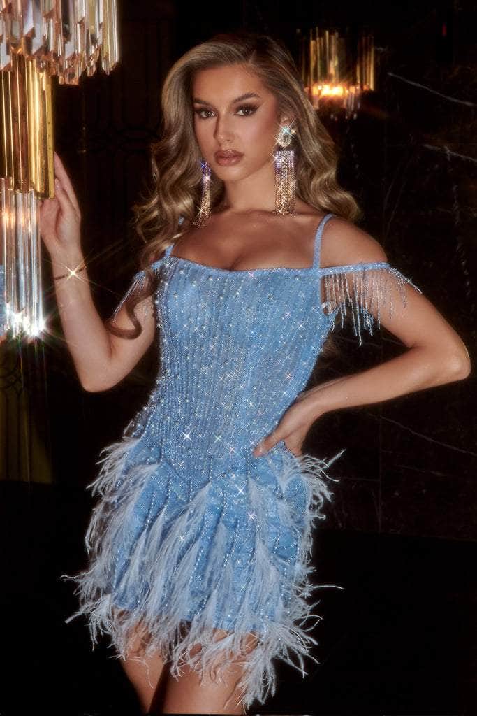 Portia and Scarlett's Beaded Cocktail Dress: Elevate Your Glamour