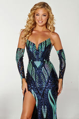 Unveil Your Inner Radiance: Portia and Scarlett's Sequined Siren Dress