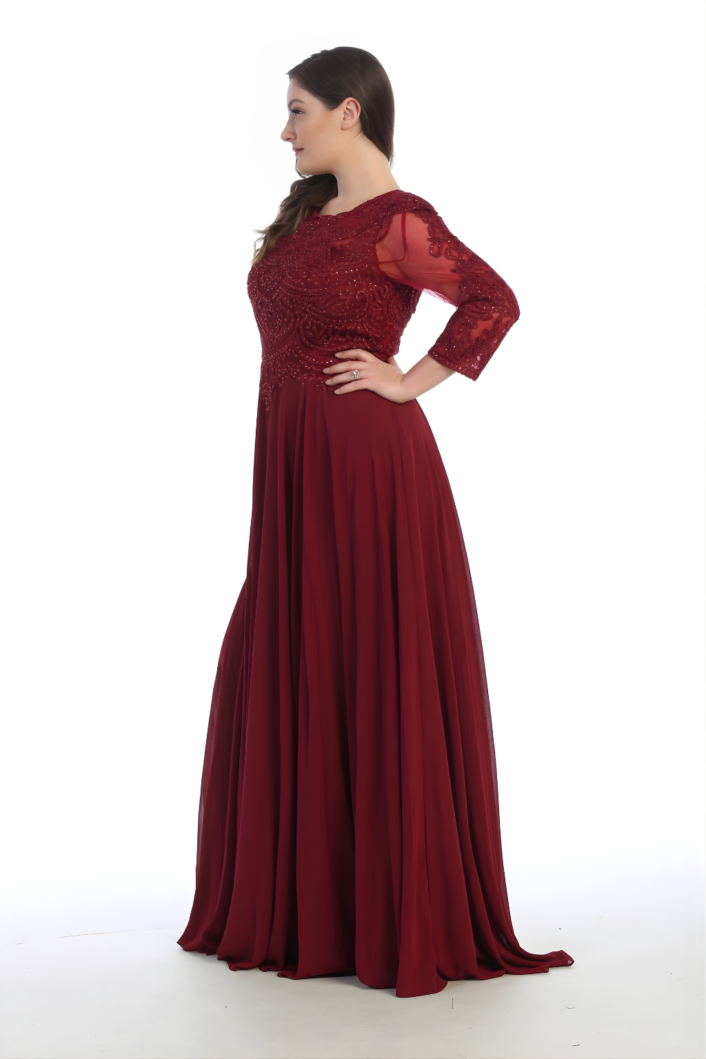 May Queen MQ1615 Mother of the Bride Gown