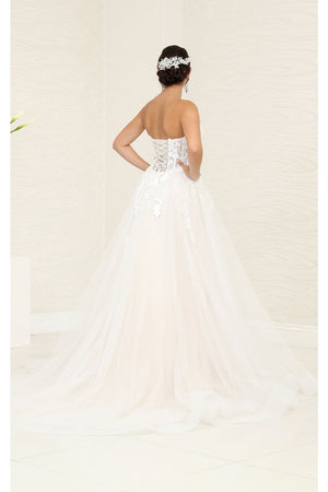 Bridal Dress Sweetheart A-Line Wedding Gown By Royal Queen RQ8131 - Dress