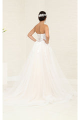 Bridal Dress Sweetheart A-Line Wedding Gown By Royal Queen RQ8131 - Dress