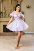 Cocktail Sweetheart Off The Shoulder A-Line Dress By May Queen MQ2159 - Dress