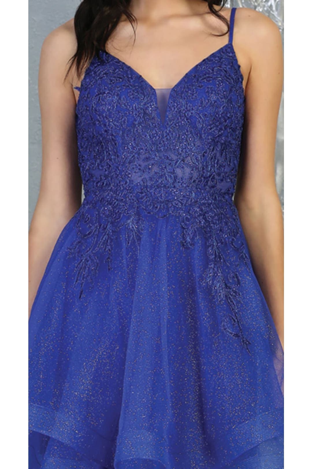 Embellished Graduation Dress