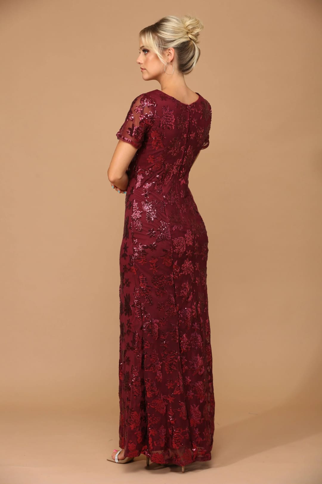 Eva USA 3456 Mother of the Bride Long Formal Evening Dress - Mother of the Bride Dress