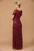 Eva USA 3456 Mother of the Bride Long Formal Evening Dress - Mother of the Bride Dress