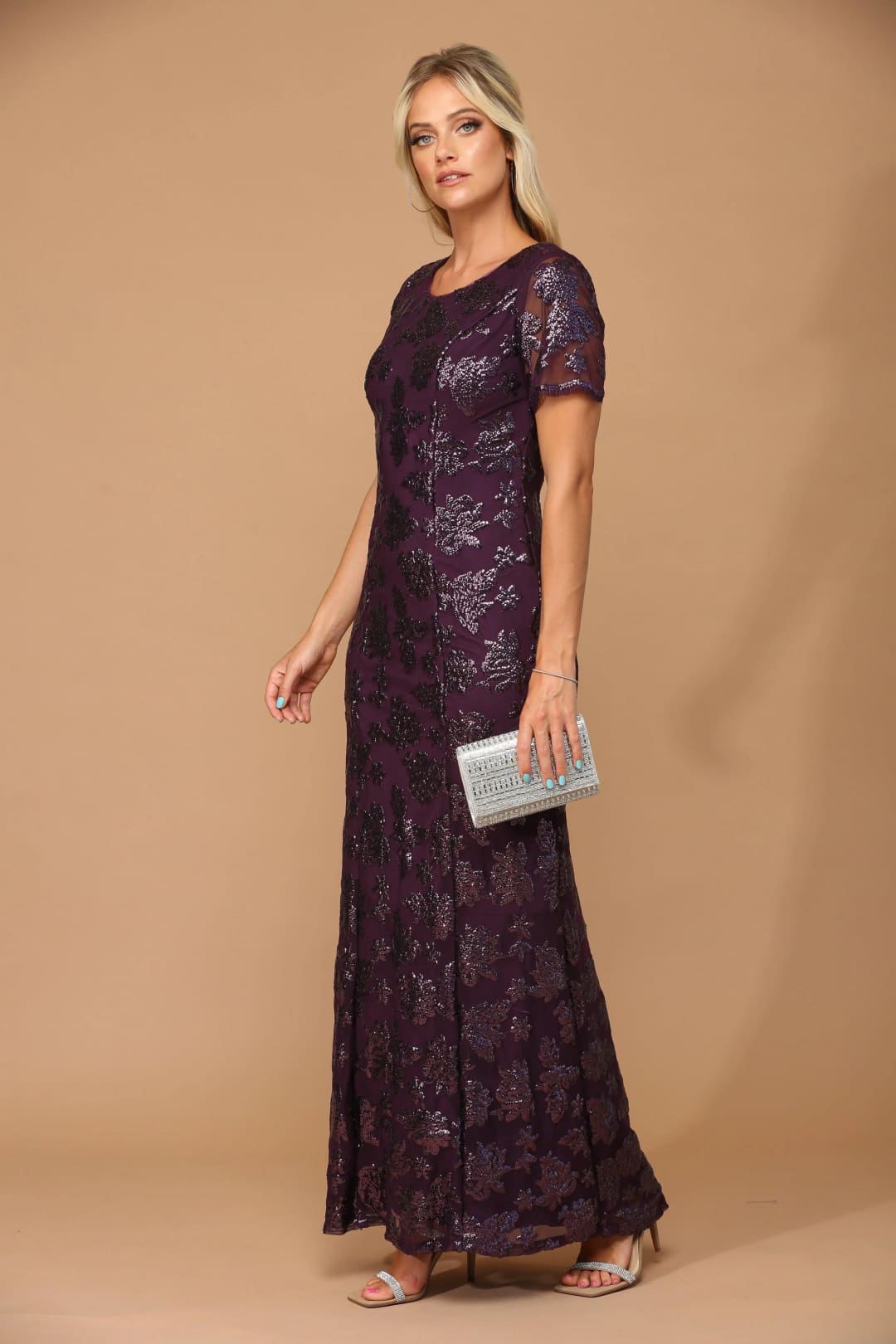 Eva USA 3456 Mother of the Bride Long Formal Evening Dress - Mother of the Bride Dress