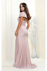 Pleated Fitted Mermaid Dress - Dress