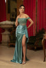 Evening Dress Sleeveless Ruched Long Prom Gown By Royal Queen RQ8173 - SAGE / 6 - Dress